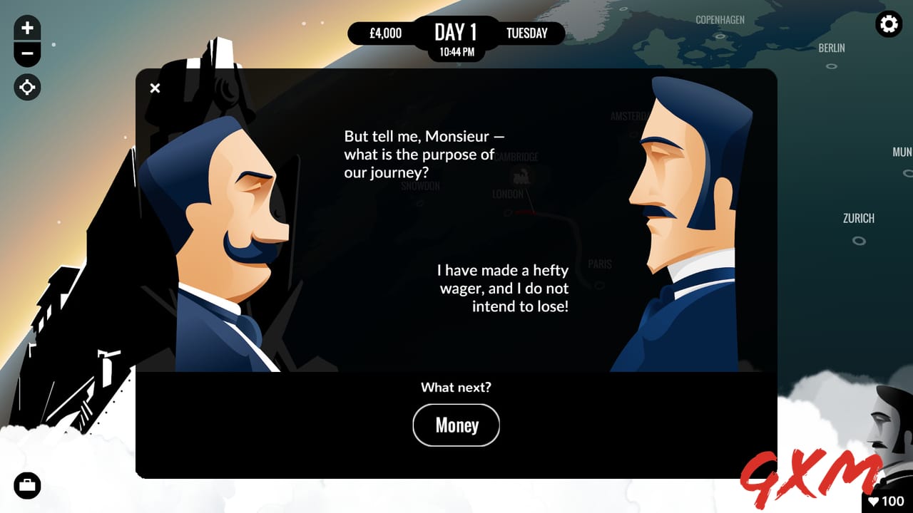 Screenshot 2 of 80 Days