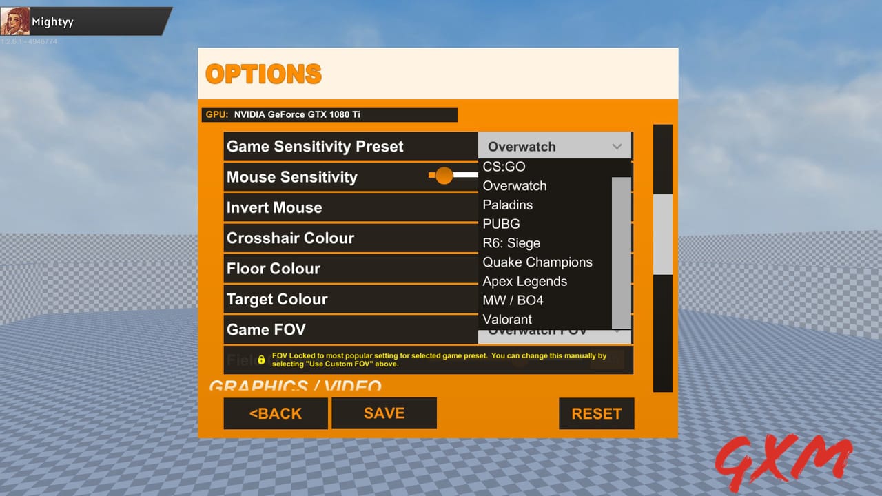Screenshot 4 of Aim Trainer Pro