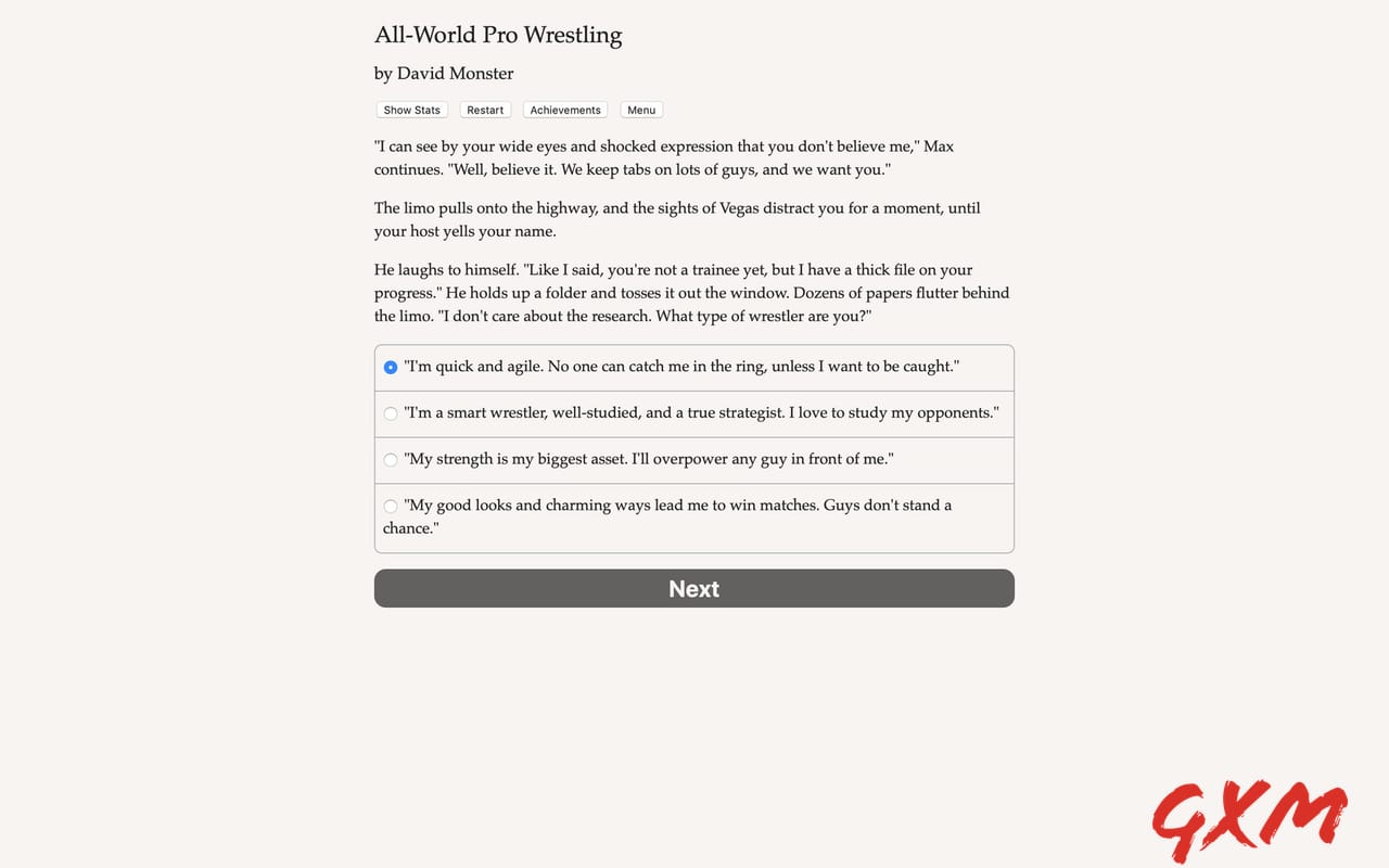 All World Pro Wrestling Screenshot 1