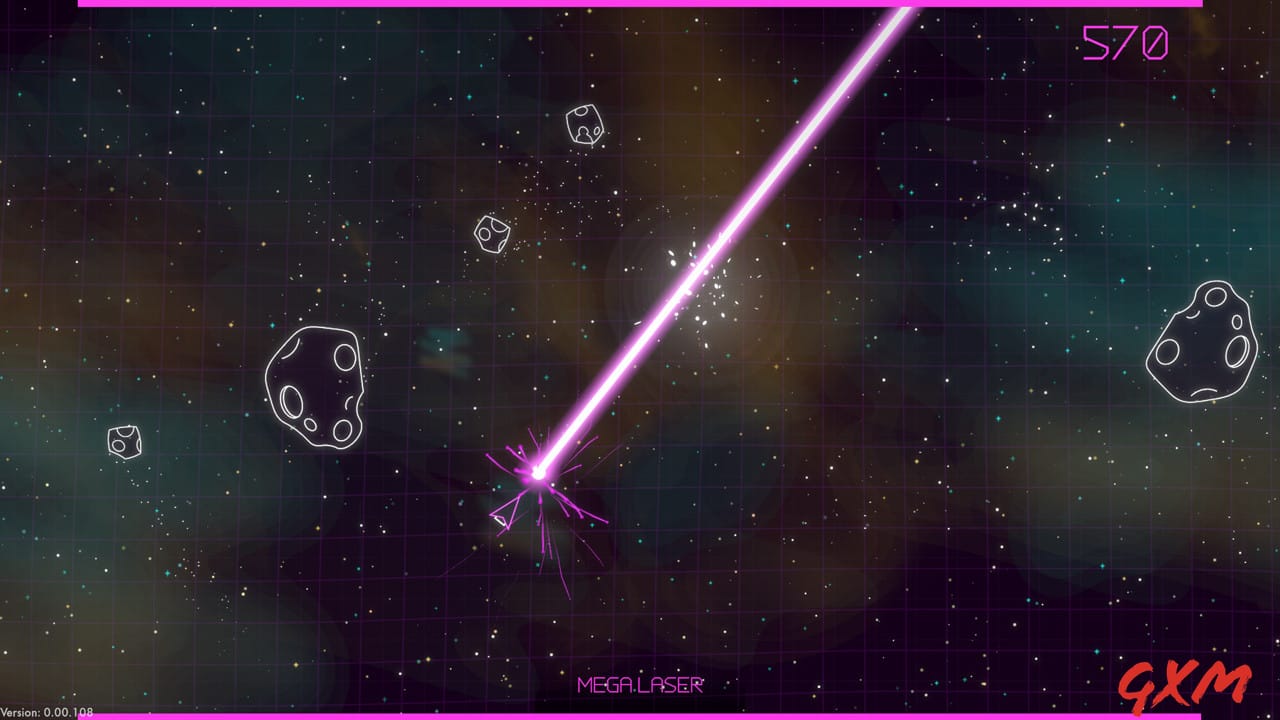 Screenshot 3 of Asteroids: Recharged
