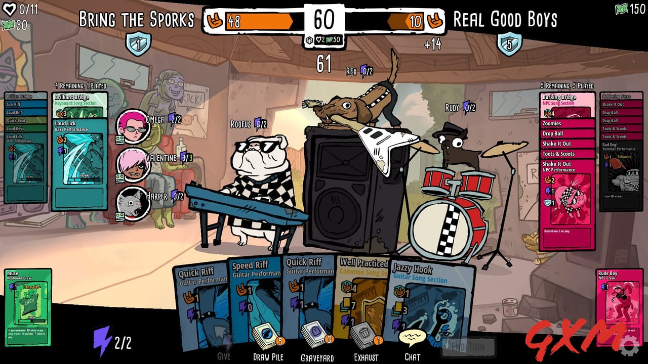Screenshot 2 of Battle Bands: Rock & Roll Deckbuilder