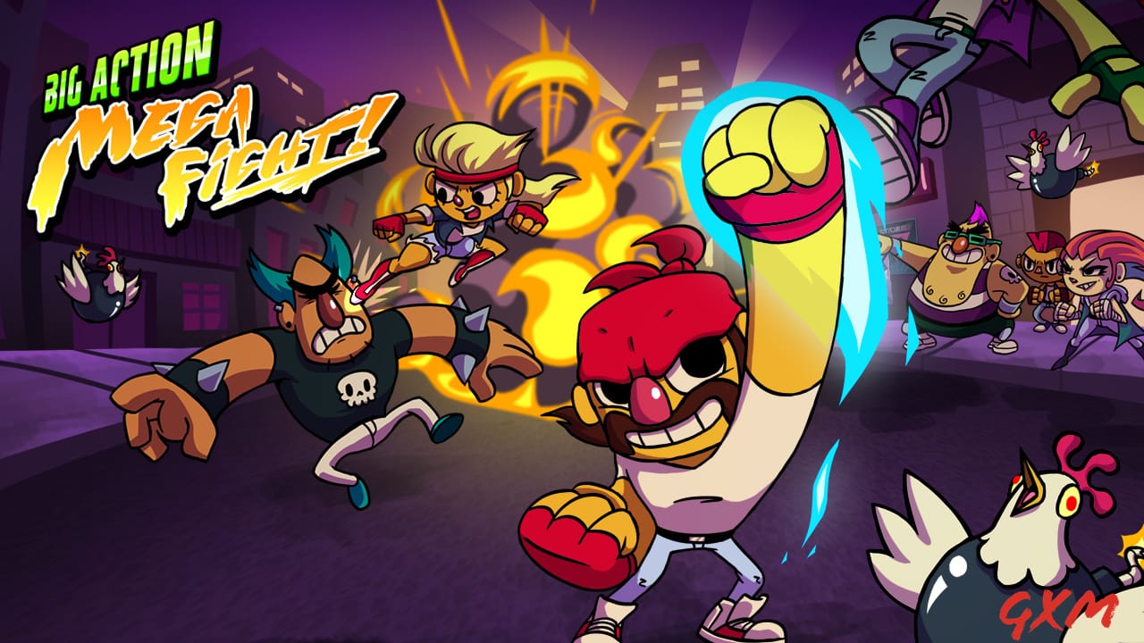 Big Action Mega Fight! Screenshot 1