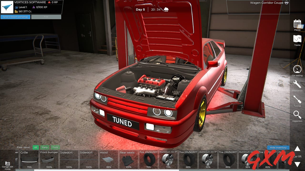 Car Tune: Project Screenshot 1