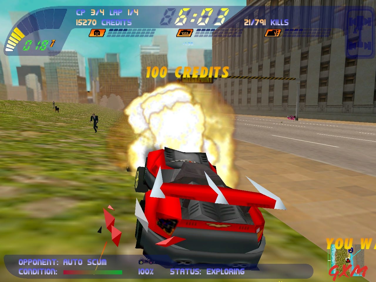 Screenshot 4 of Carmageddon 2: Carpocalypse Now