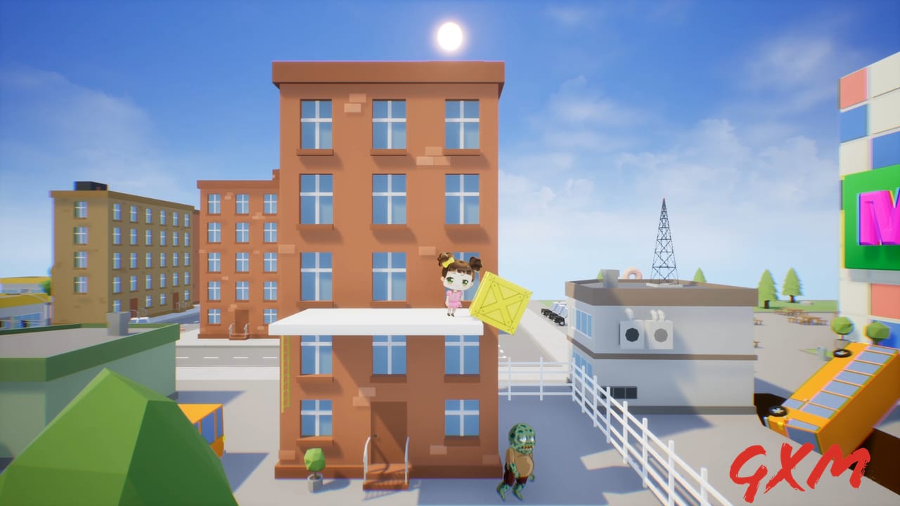 Screenshot 2 of Chibi Girl VS Evil Zombie Dead