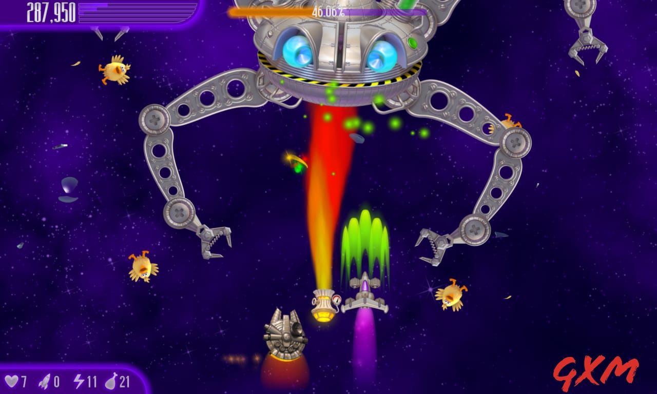 Screenshot 3 of Chicken Invaders 4