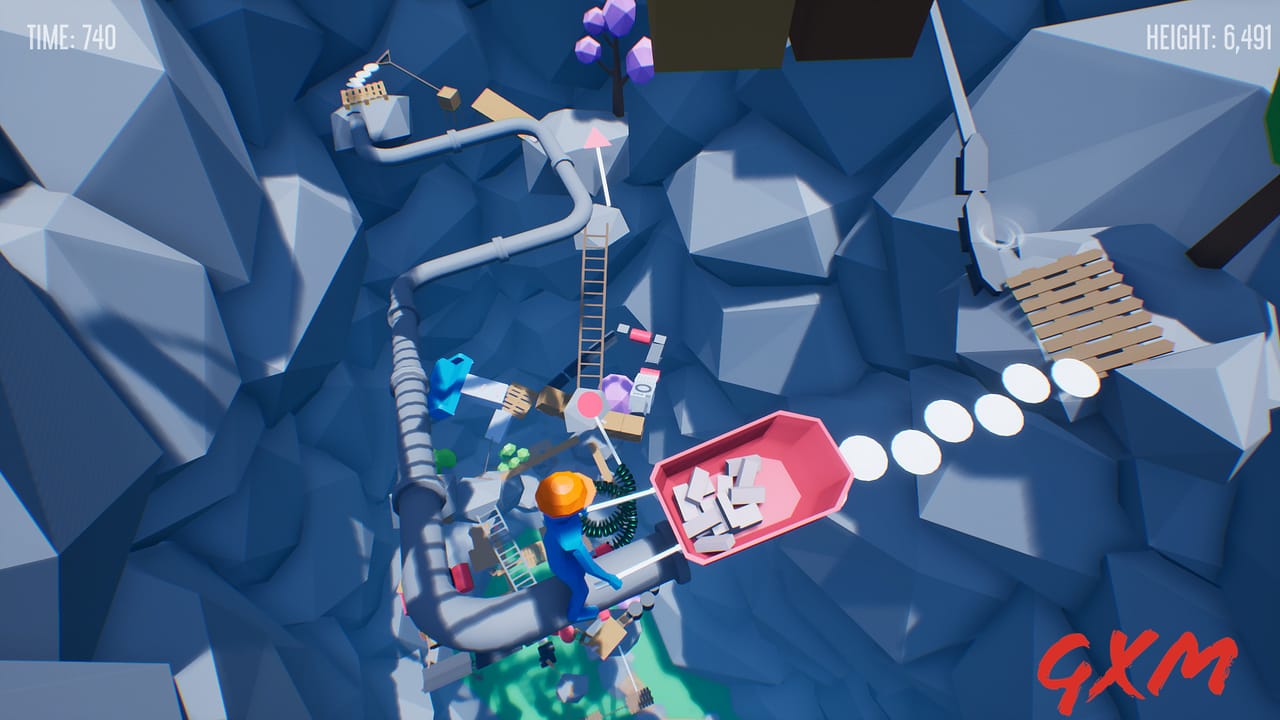 Screenshot 3 of Climb With Wheelbarrow