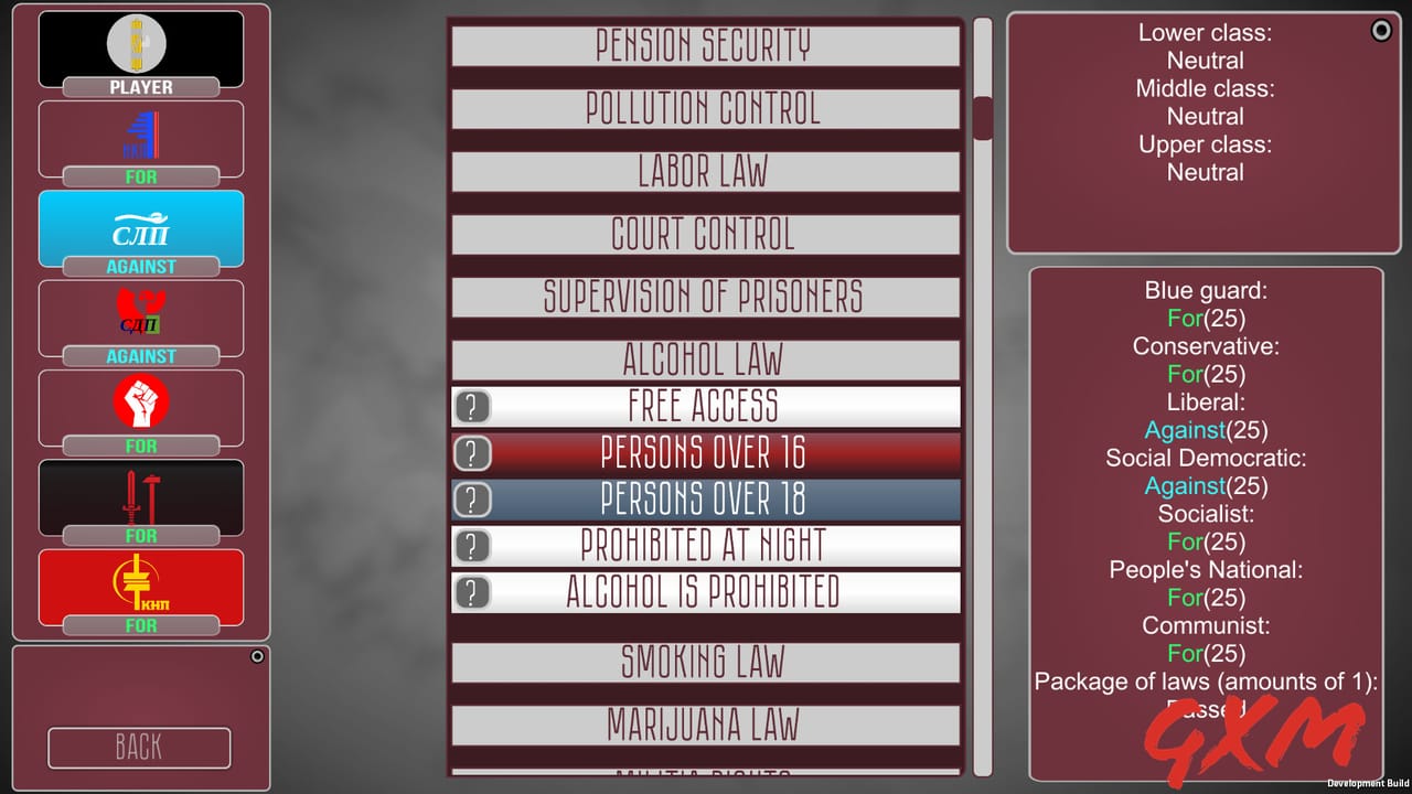 Collapse: A Political Simulator Screenshot 1