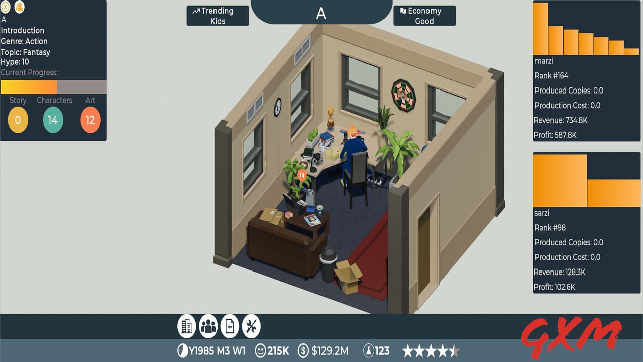Screenshot 2 of Comic Book Tycoon