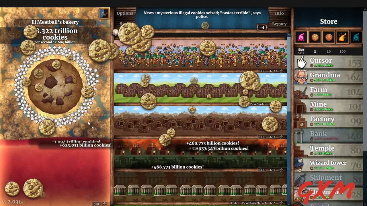 Screenshot 3 of Cookie Clicker