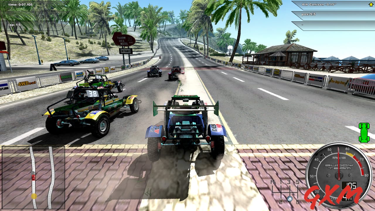 Cross Racing Championship Extreme Screenshot 1