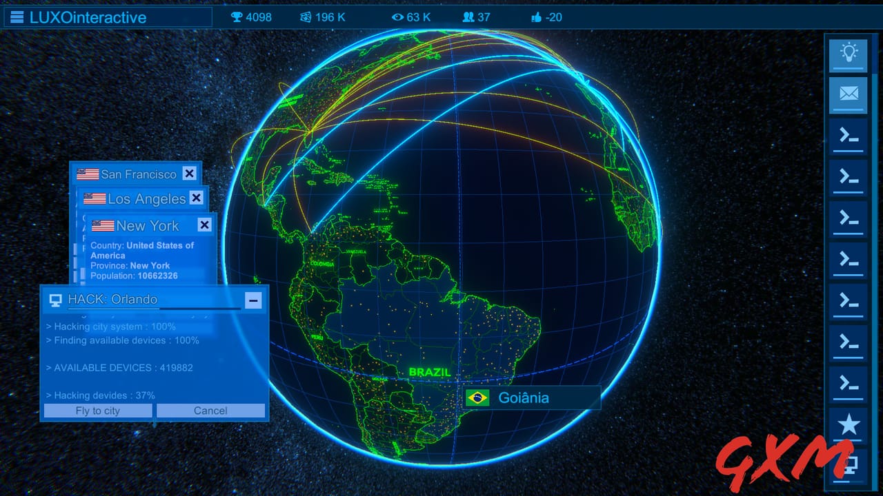 Cyber Attack Screenshot 1