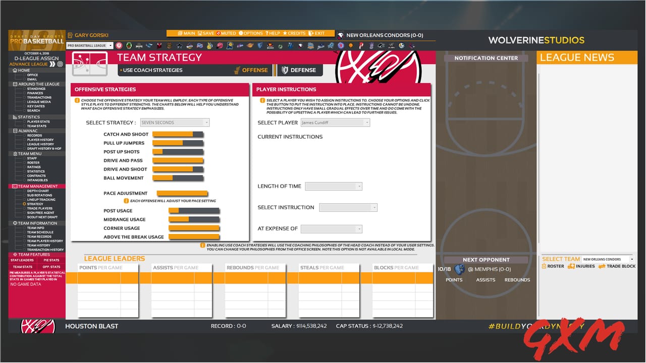 Screenshot 3 of Draft Day Sports: Pro Basketball 2019
