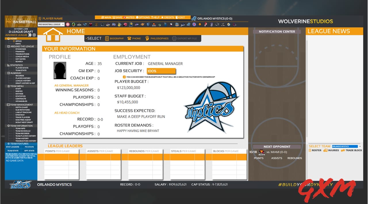 Screenshot 6 of Draft Day Sports: Pro Basketball 2019