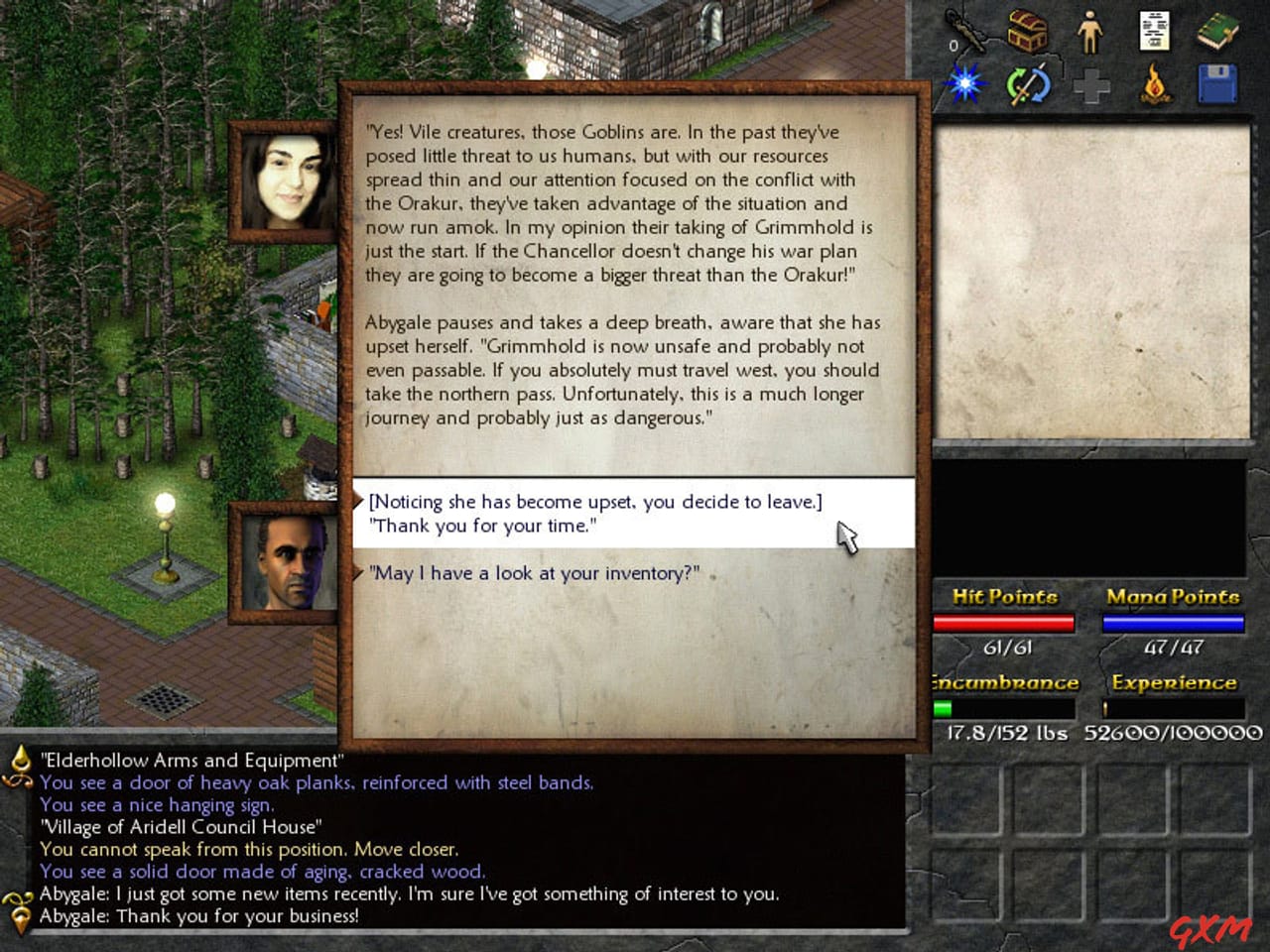 Screenshot 8 of Eschalon: Book I