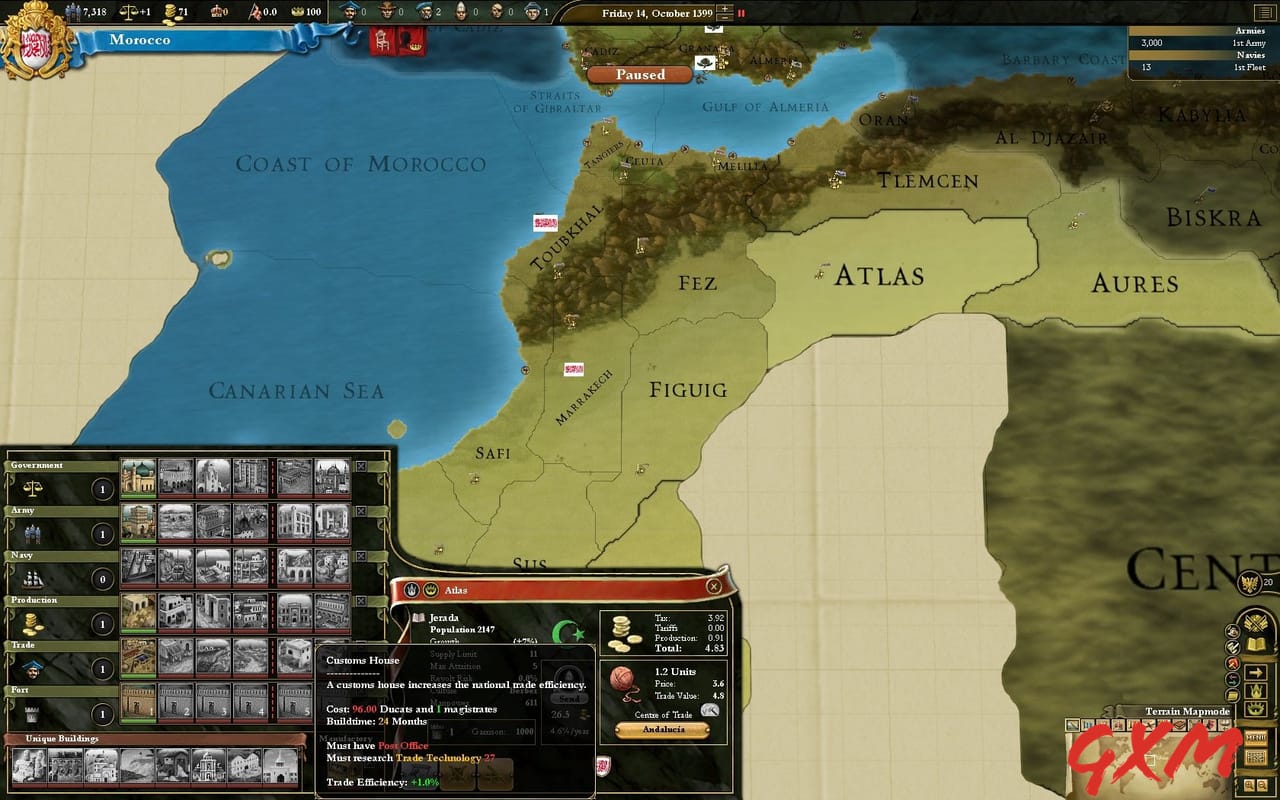 Screenshot 7 of Europa Universalis III: Divine Wind