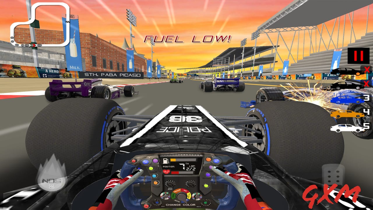 Screenshot 2 of Formula Car Racing Simulator