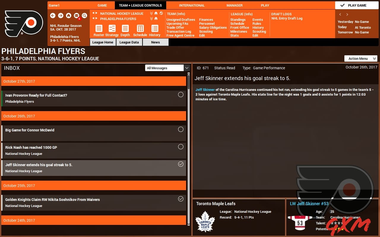 Screenshot 2 of Franchise Hockey Manager 4