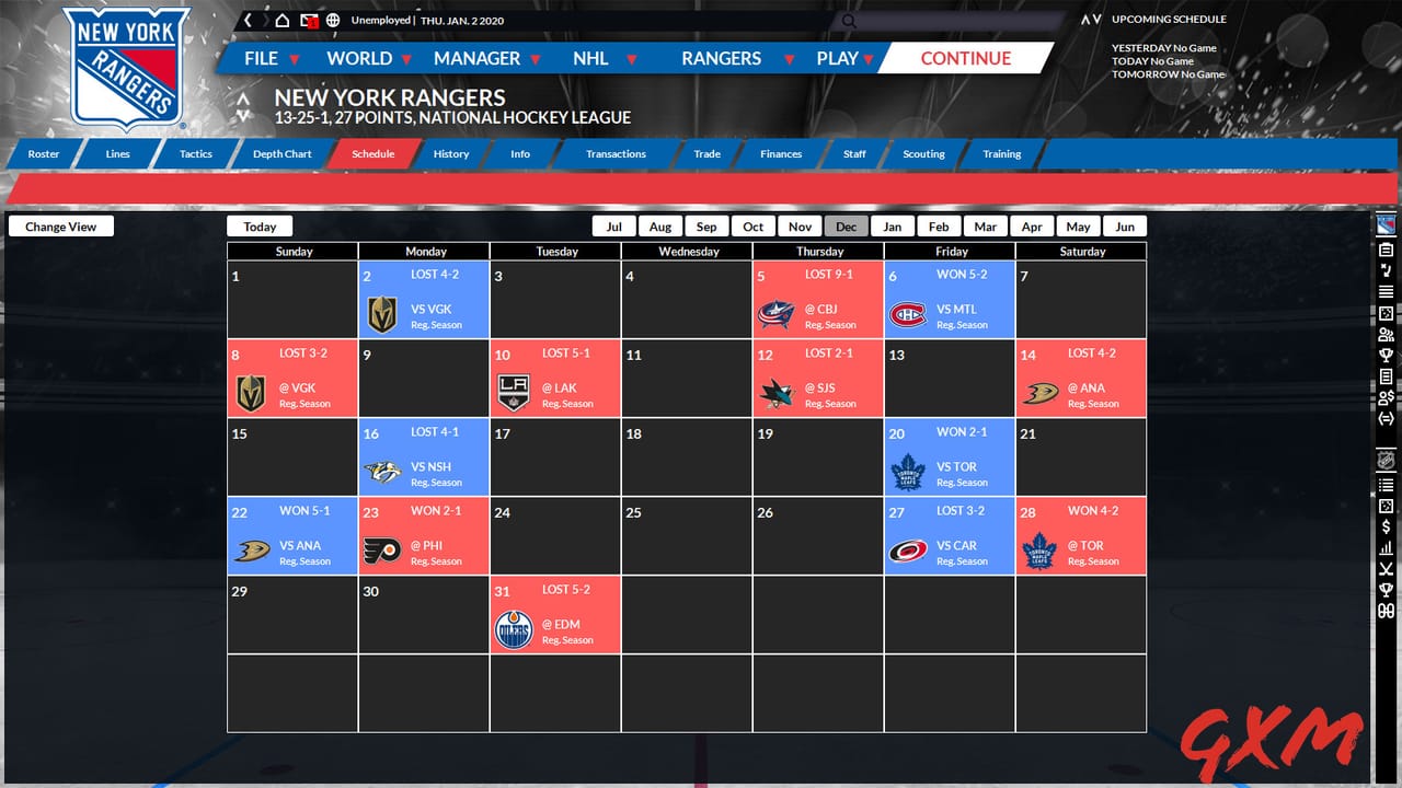Screenshot 2 of Franchise Hockey Manager 6