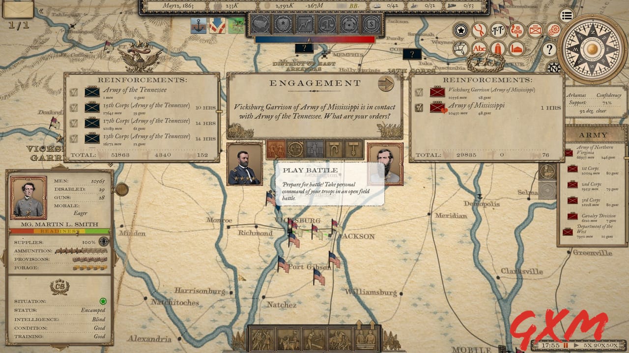 Screenshot 4 of Grand Tactician: The Civil War (1861-1865)
