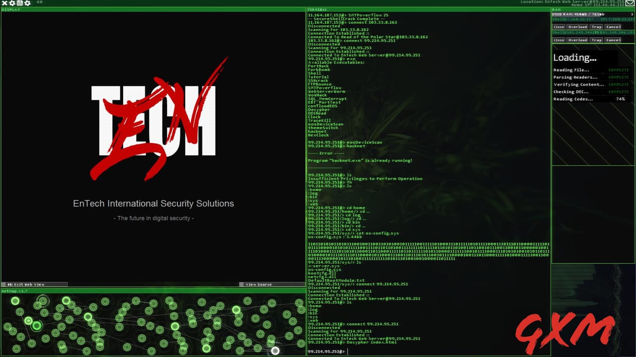Screenshot 4 of Hacknet