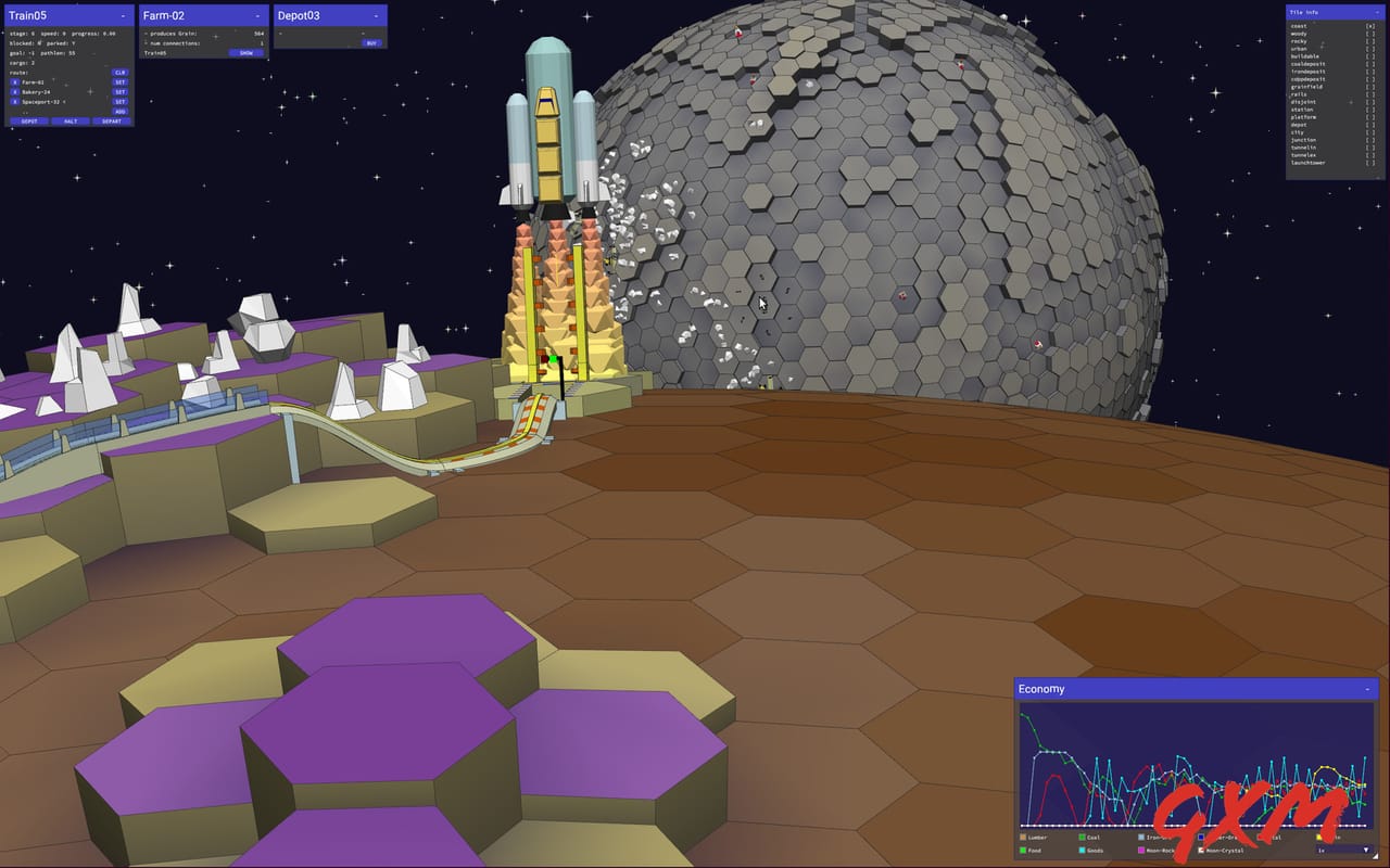 Screenshot 3 of Hexa Trains