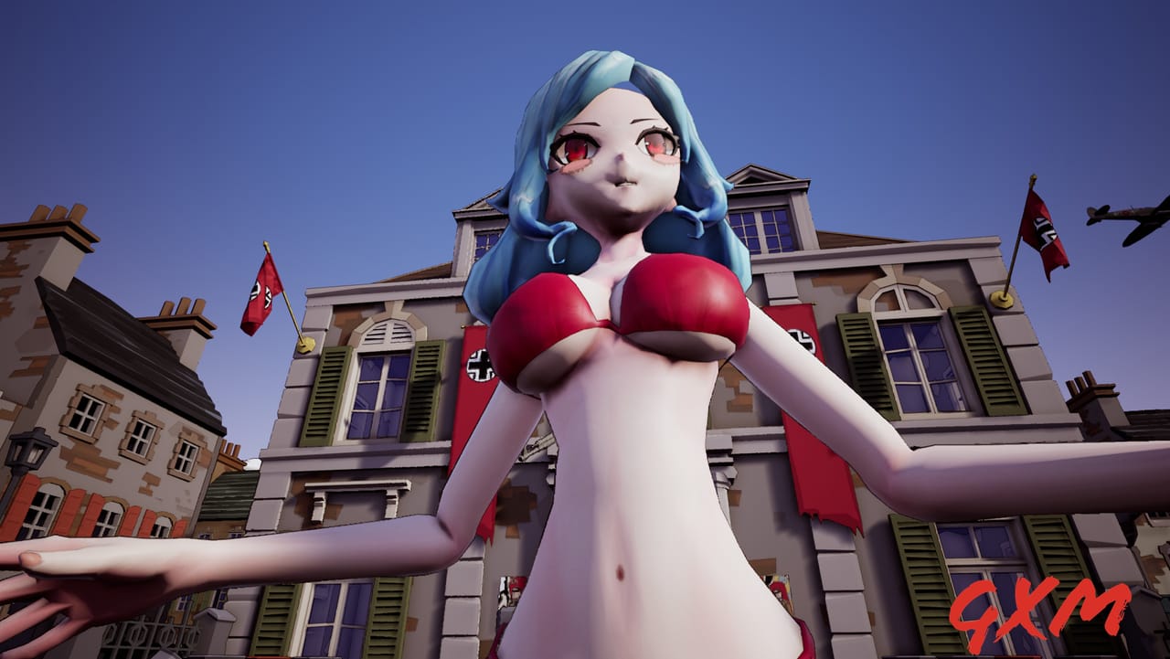 Screenshot 3 of Inglorious Waifu VS Nazi Zombies