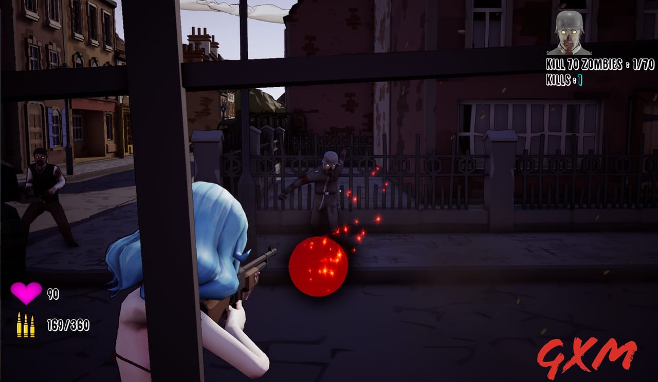 Screenshot 5 of Inglorious Waifu VS Nazi Zombies