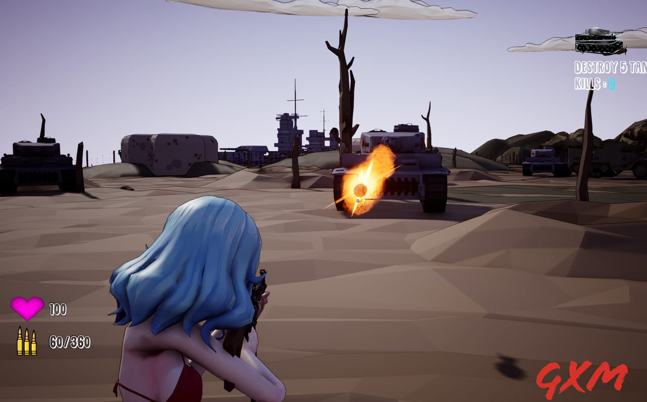 Screenshot 7 of Inglorious Waifu VS Nazi Zombies