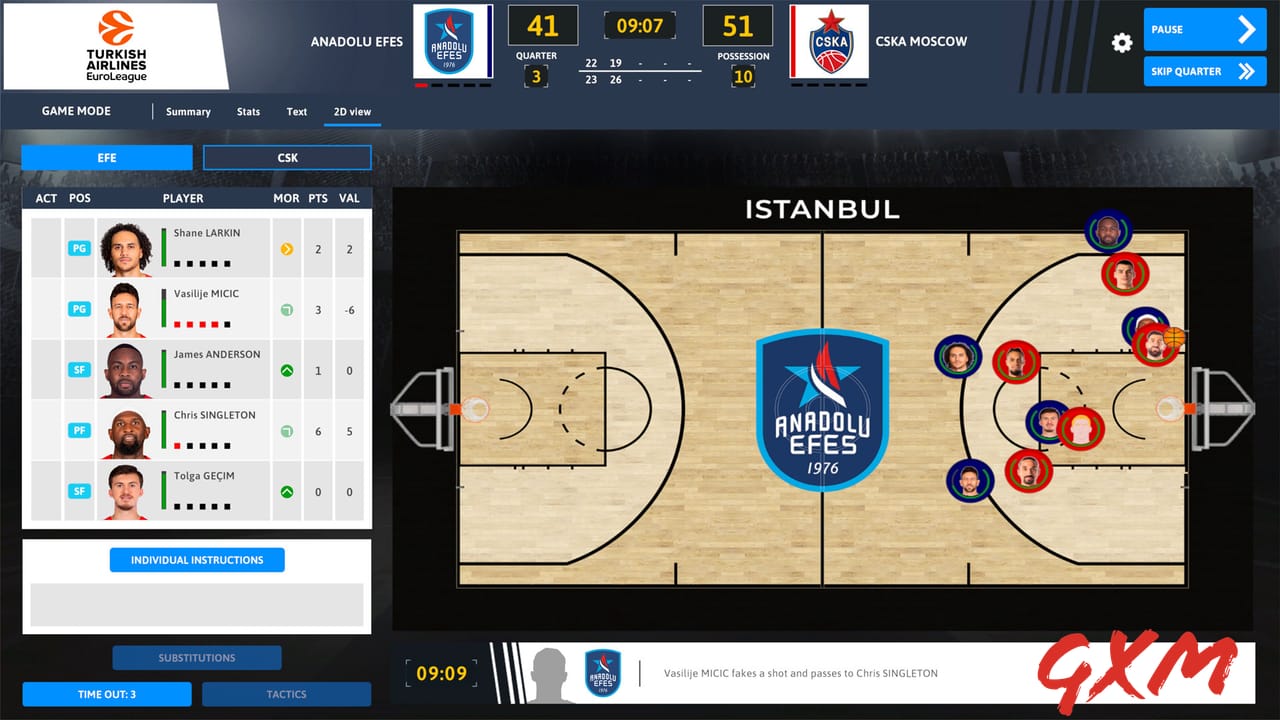 Screenshot 6 of International Basketball Manager 22