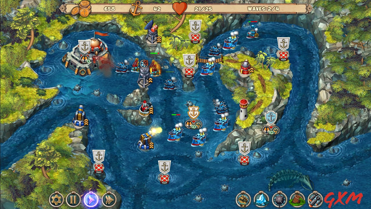 Iron Sea Defenders Screenshot 1