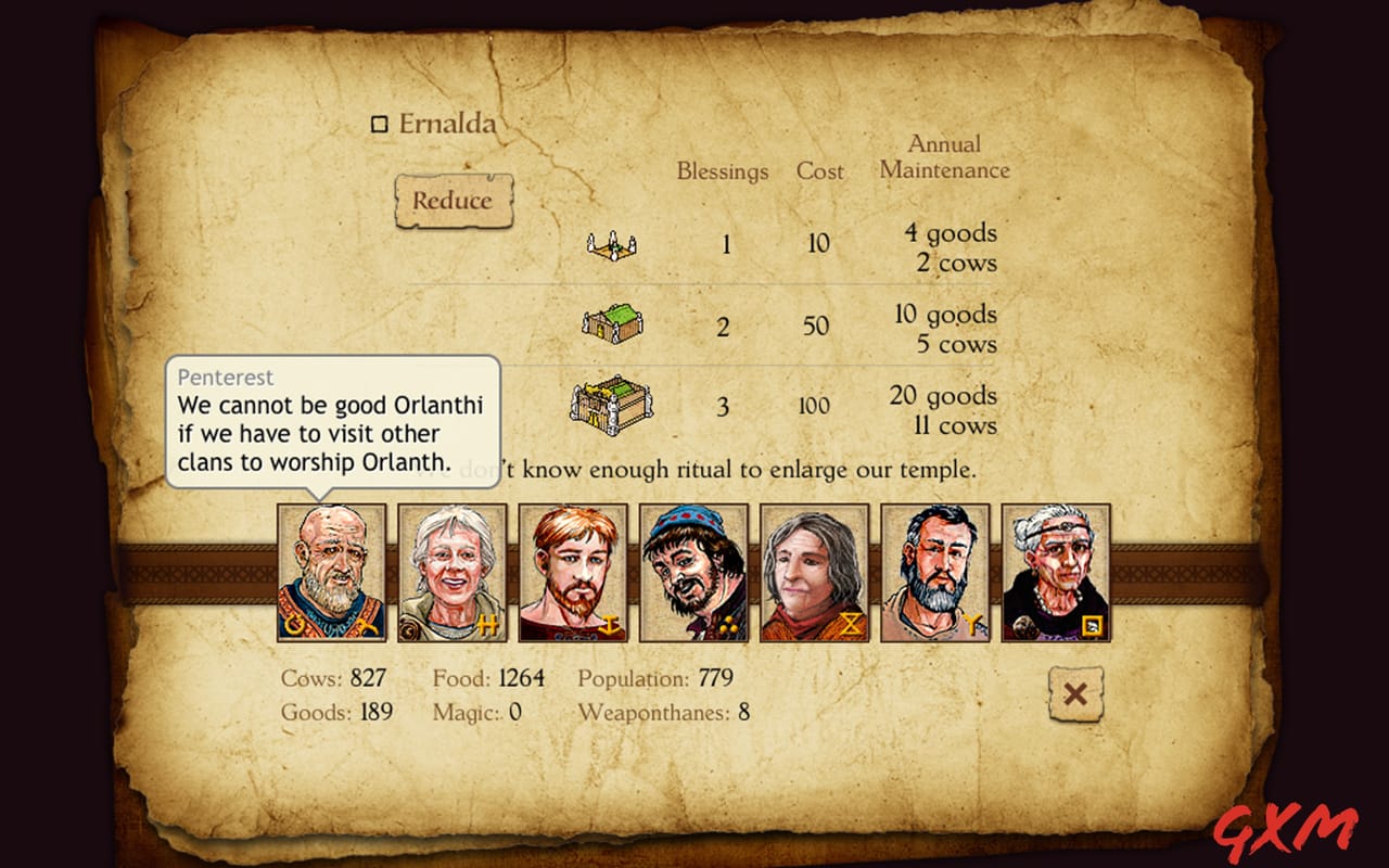 King of Dragon Pass Screenshot 1