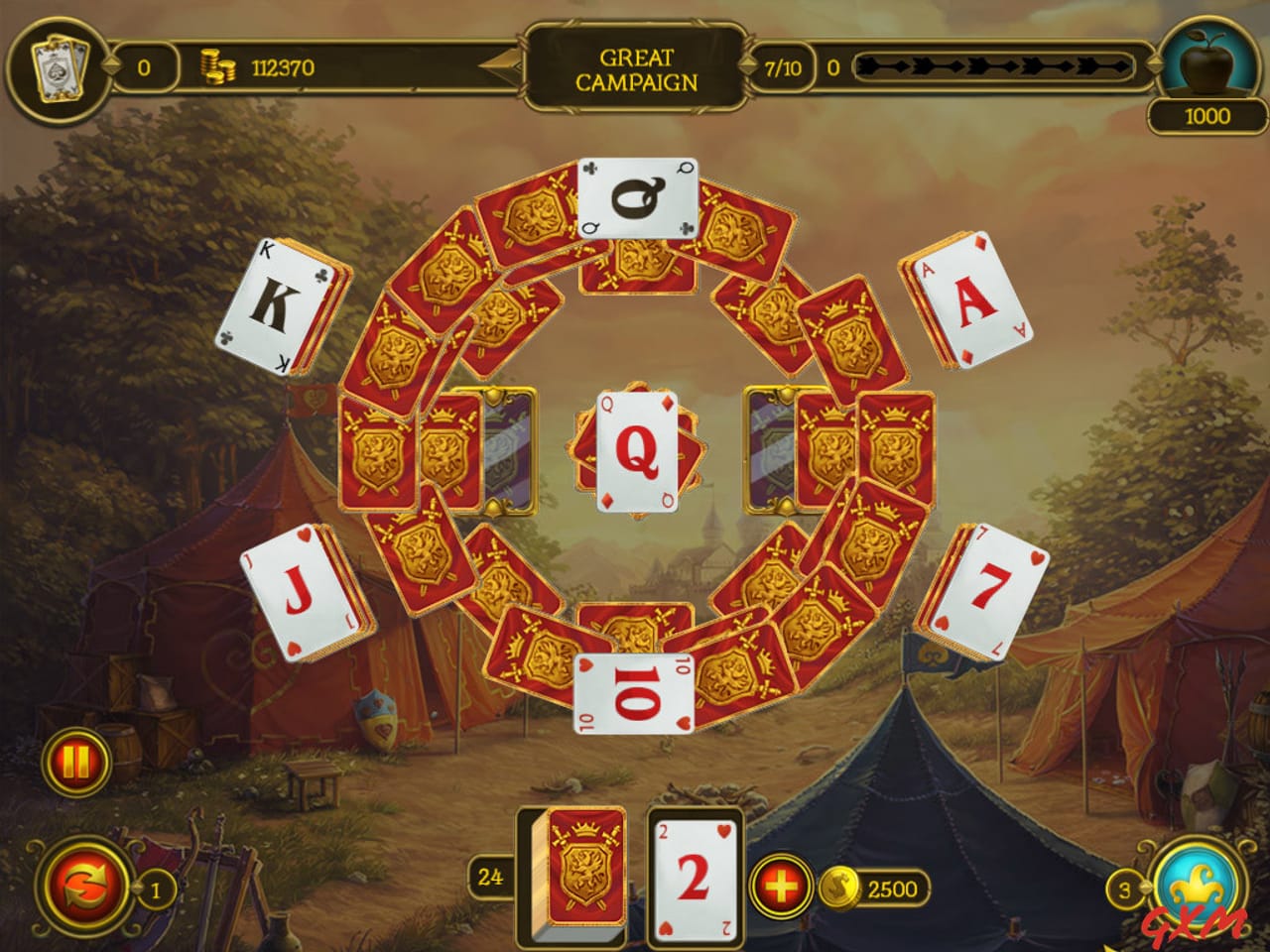 Knight Solitaire Screenshot 1