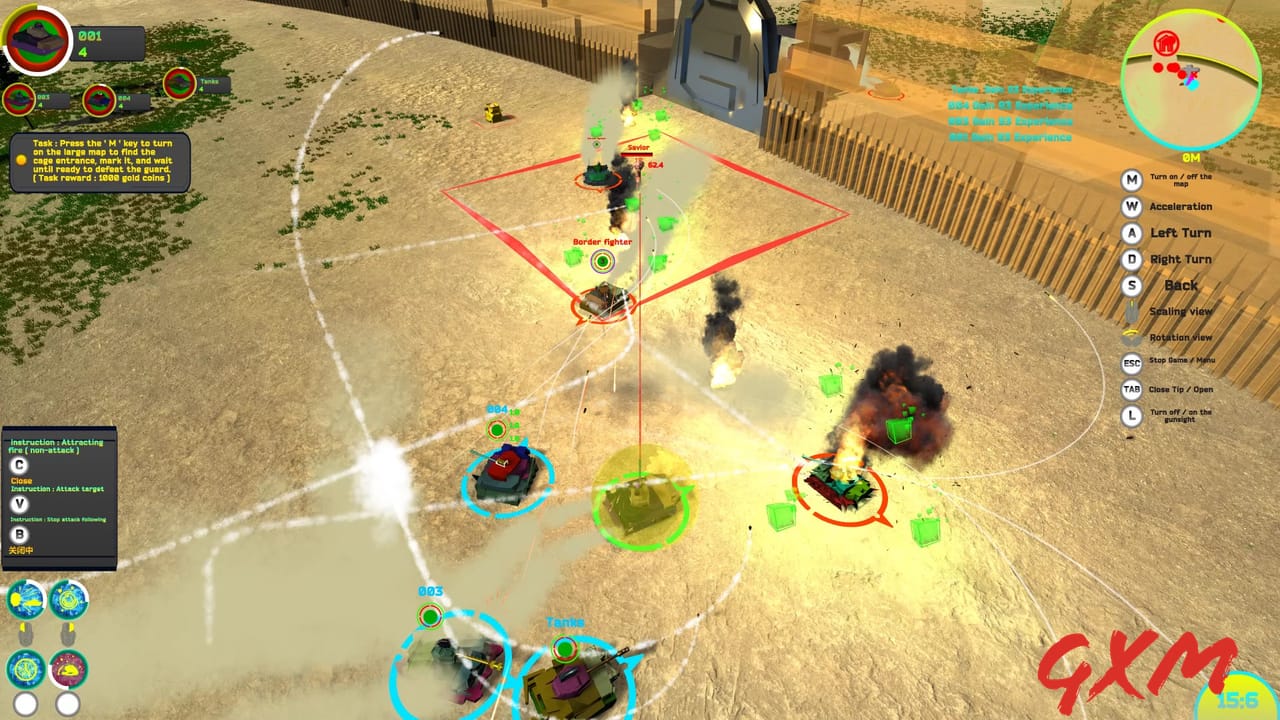 Screenshot 3 of MECHA AND TANK FIGHTING