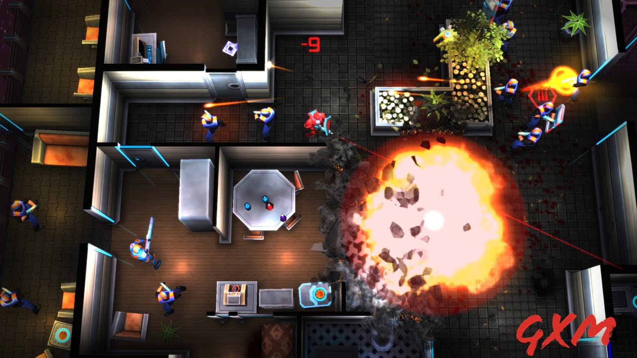 Neon Chrome Screenshot 1