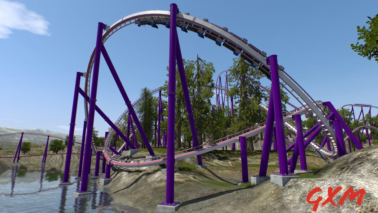 Screenshot 2 of NoLimits 2 Roller Coaster Simulation