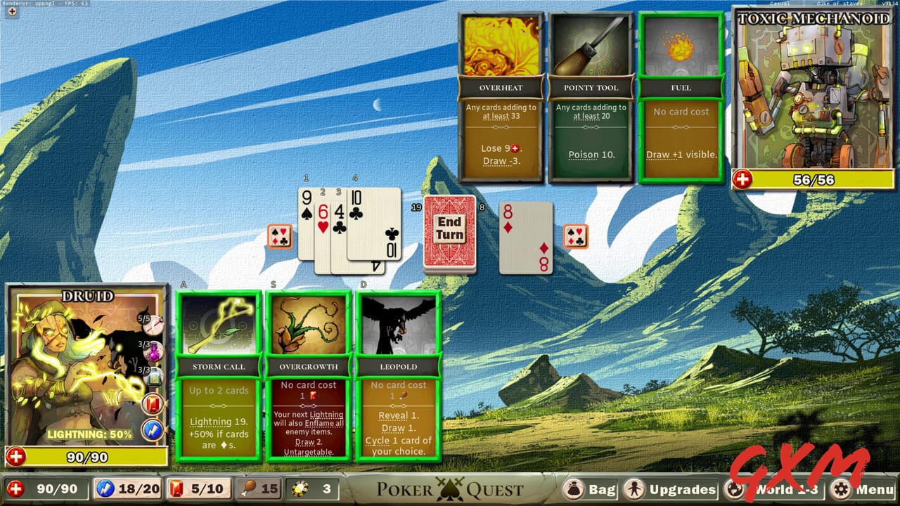 Poker Quest Screenshot 1