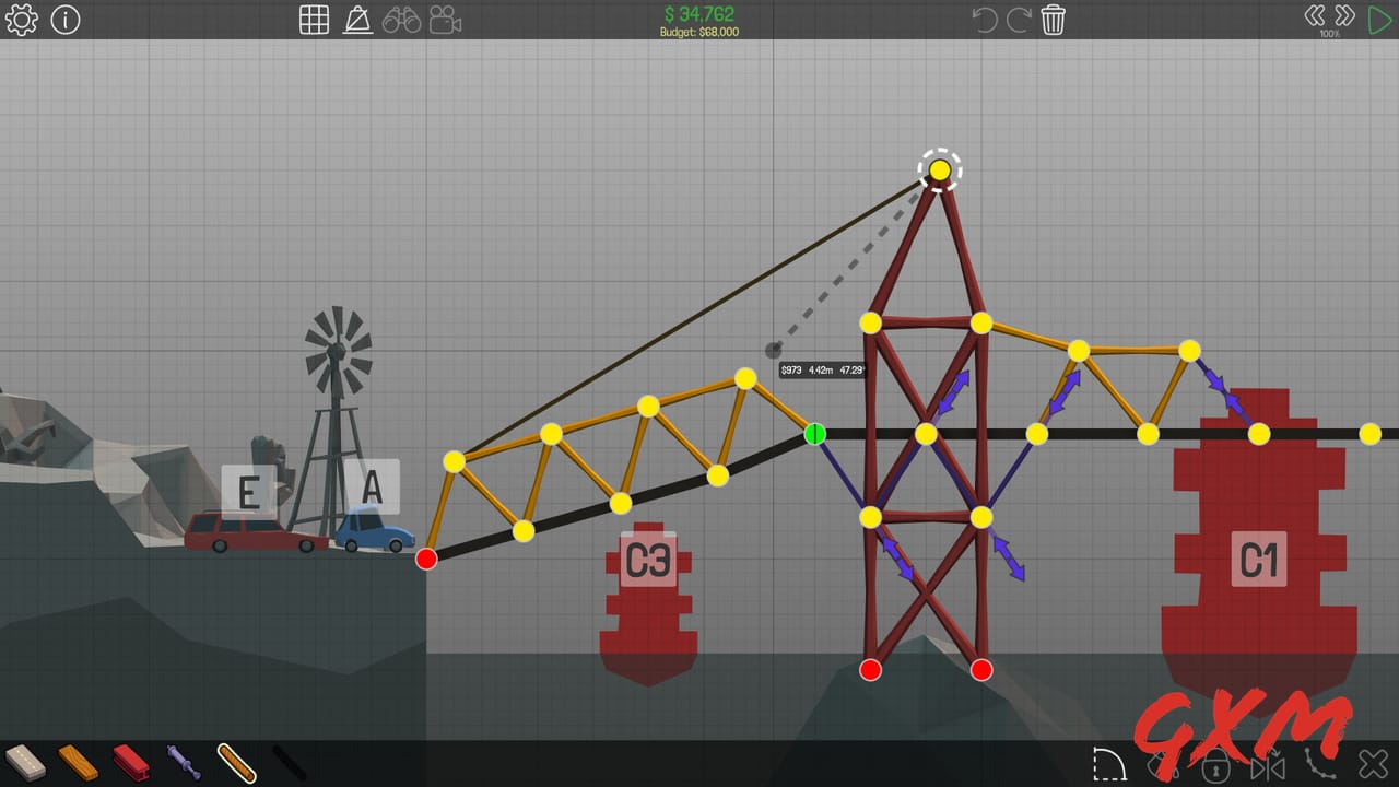Screenshot 2 of Poly Bridge