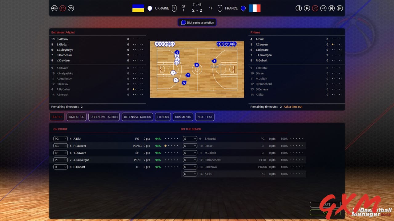 Screenshot 2 of Pro Basketball Manager 2016