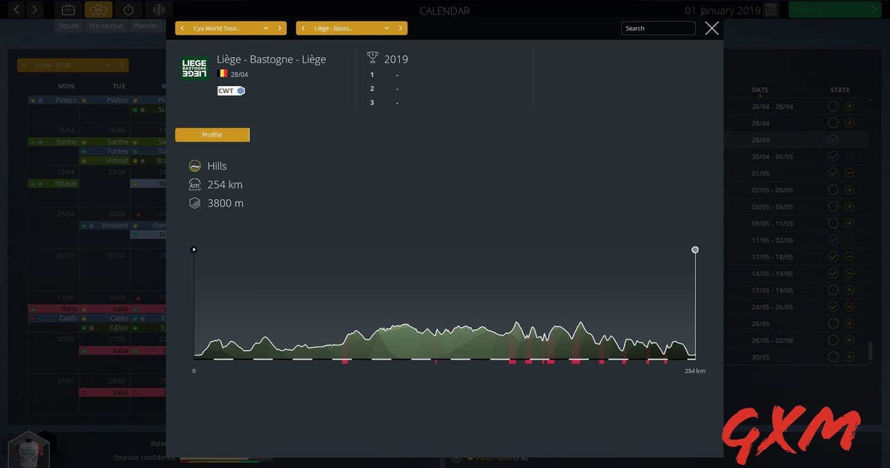 Screenshot 3 of Pro Cycling Manager 2019