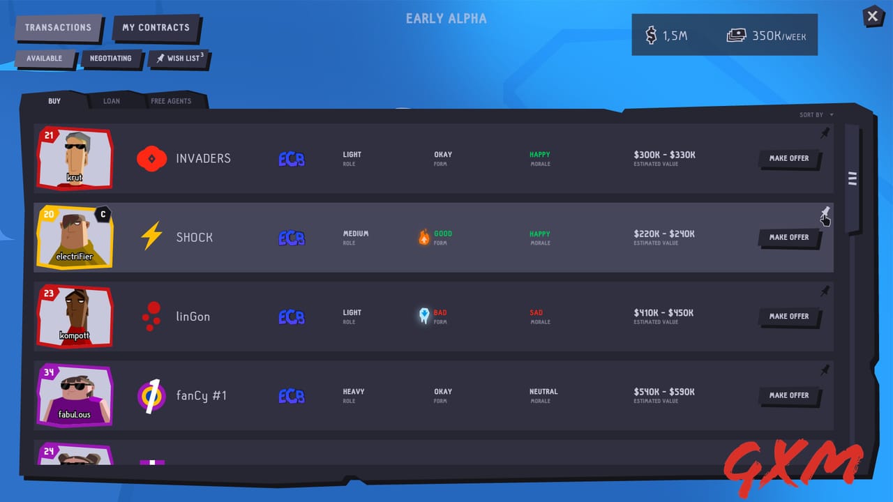 Screenshot 2 of Pro Gamer Manager 2