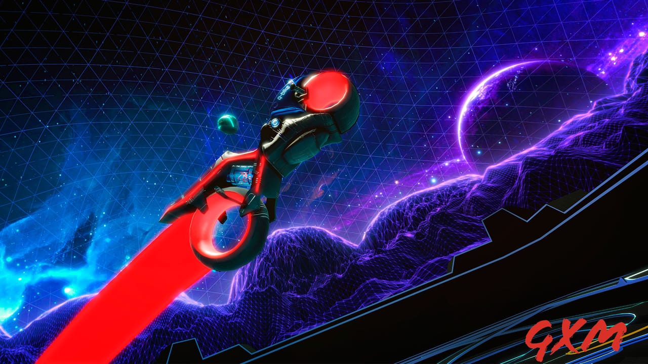 Screenshot 2 of Qbike: Cyberpunk Motorcycles