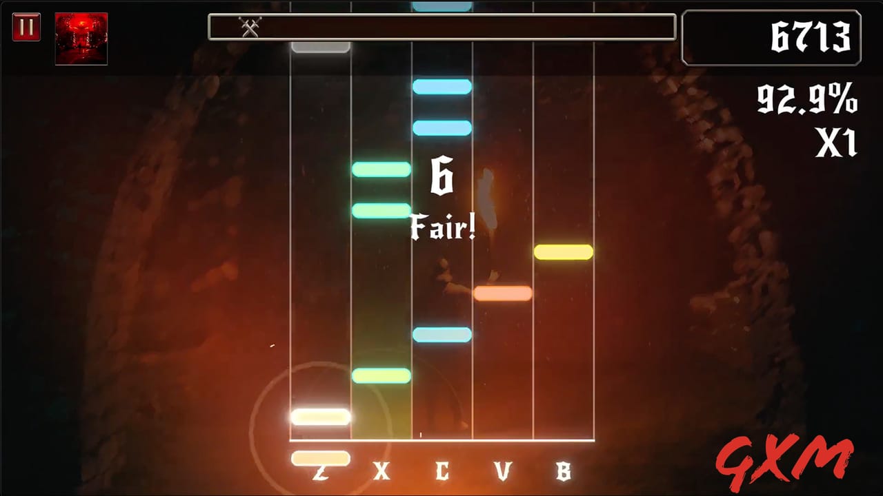 Screenshot 2 of Rhythmetallic