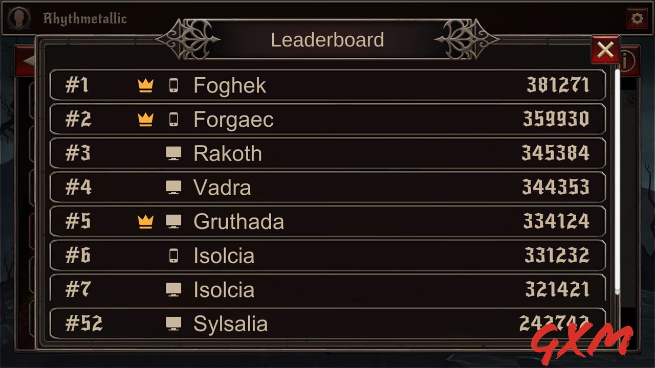 Screenshot 8 of Rhythmetallic