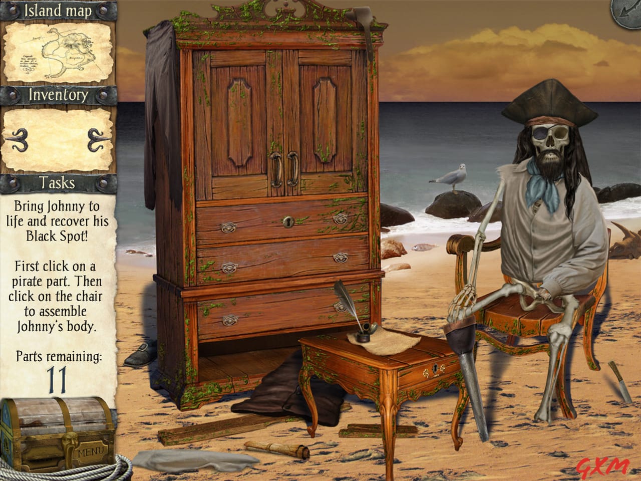Robinson Crusoe and the Cursed Pirates Screenshot 1