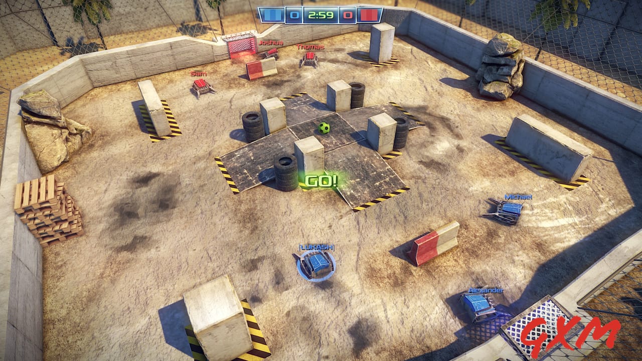 Robot Soccer Challenge Screenshot 1