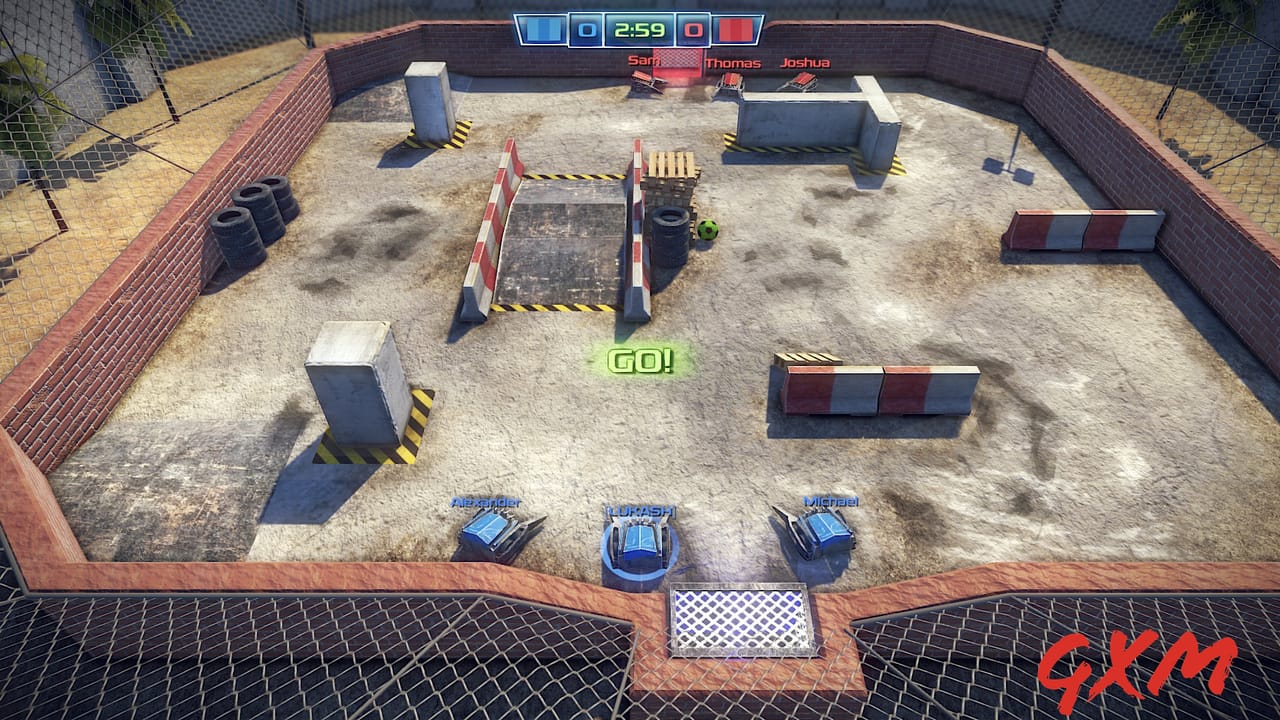 Screenshot 2 of Robot Soccer Challenge