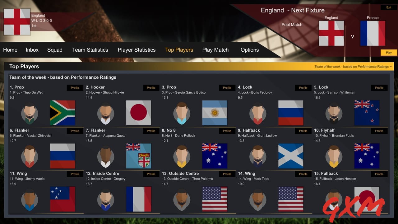 Screenshot 4 of Rugby Champions