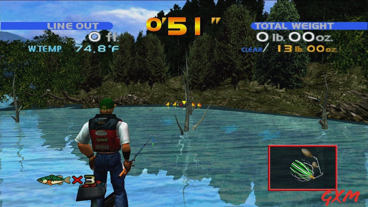 Screenshot 2 of Sega Bass Fishing