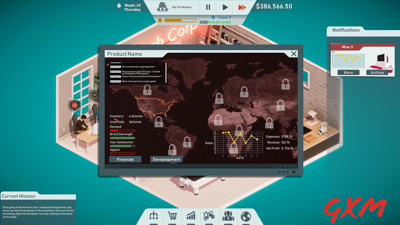 Screenshot 3 of Tech Corp.